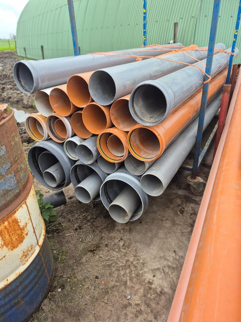 Pvc buizen dia 160 & 250, Doe-het-zelf en Bouw, Ophalen, PVC