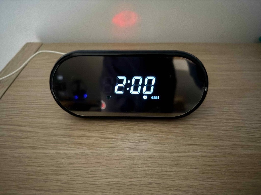 Baseus digitale wekker met Bluetooth speaker, Ophalen, Zo goed als nieuw, Digitaal