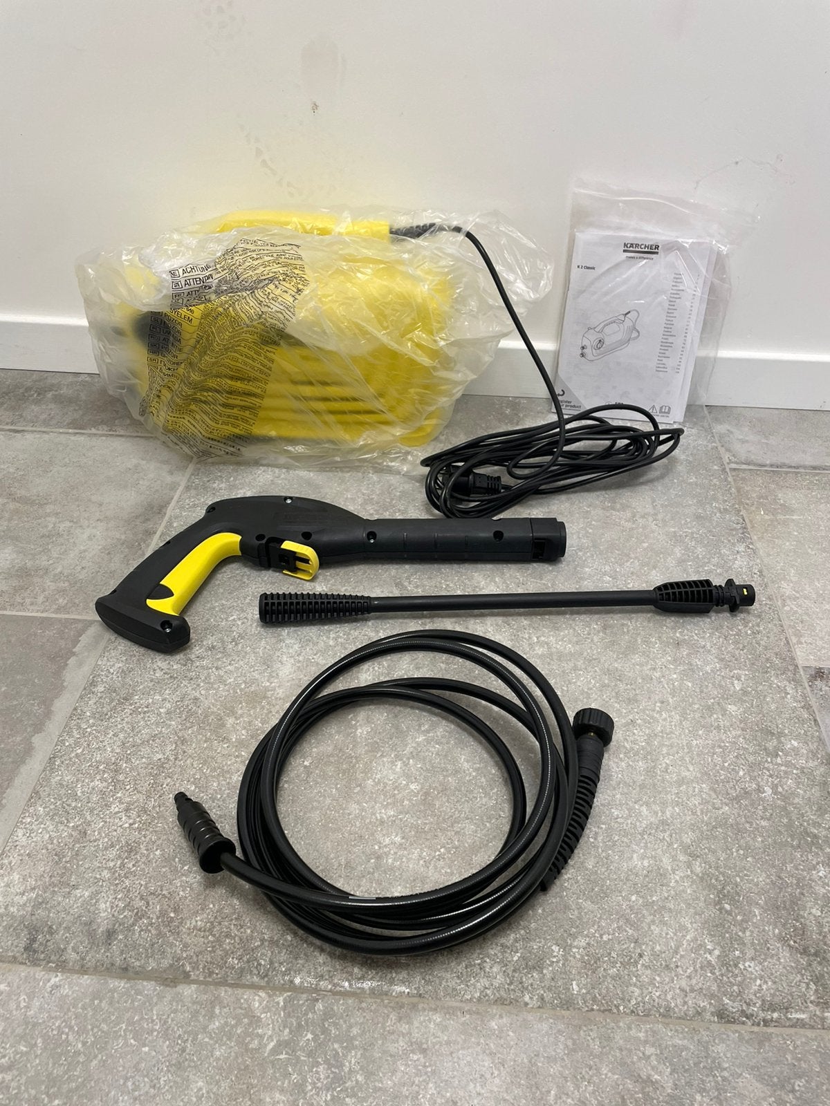 Karcher K2, Ophalen, Zo goed als nieuw, Accu