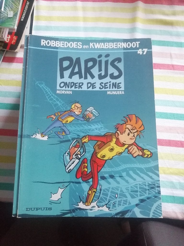 Robbedoes strips deel 3, Boeken, Meerdere stripboeken, Ophalen of Verzenden, Zo goed als nieuw, FRANQUIN