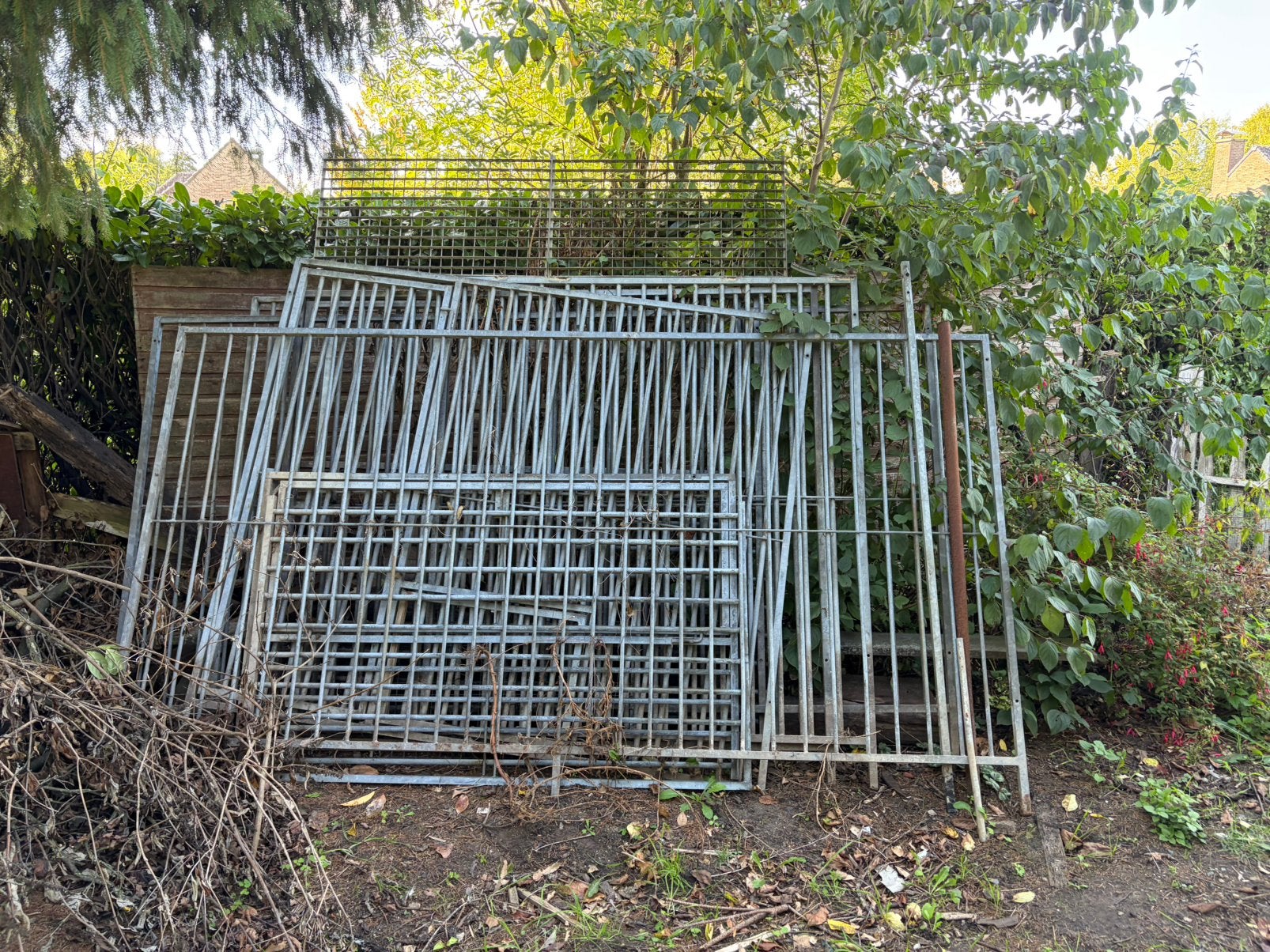 Hek- hondenhok, Dieren en Toebehoren, Ophalen, 100 cm of meer, Hondenhok, 110 cm of meer