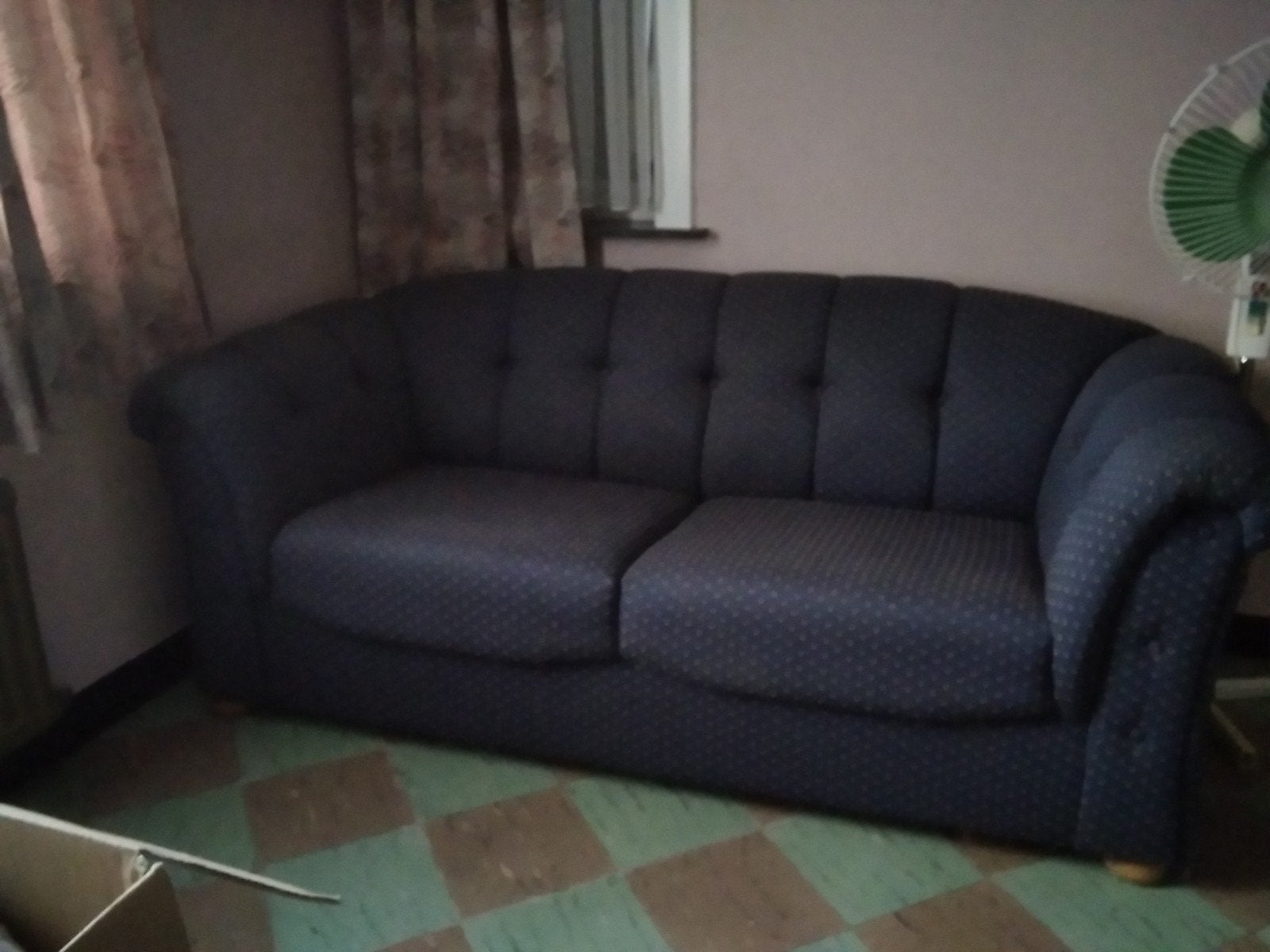 Stoffen zetel, Ophalen