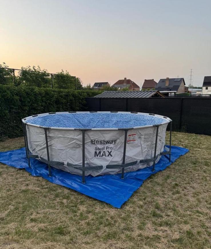 Bestway steel pro max 457x122, Enlèvement, Comme neuf