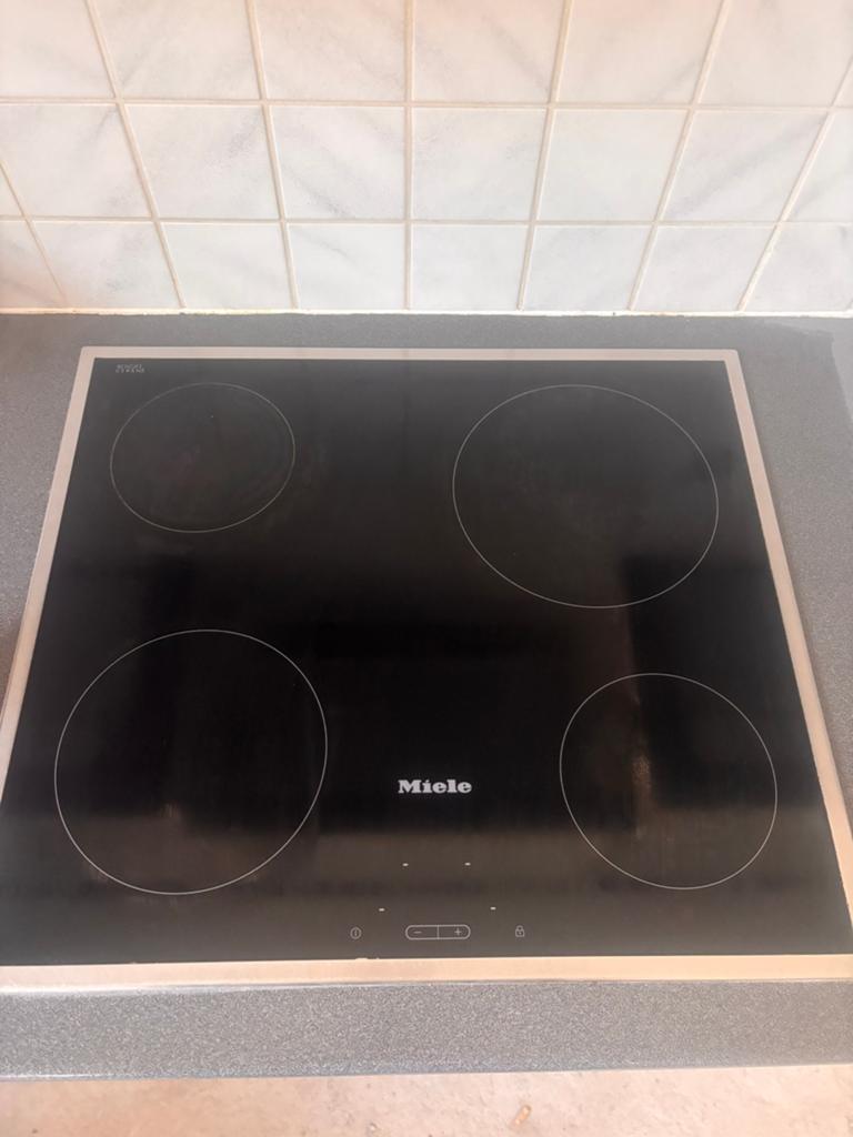 Miele kookvuur keramisch, Elektronische apparatuur, Kookplaten, Ophalen, Gebruikt, Keramisch
