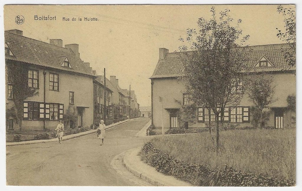 Carte postale Boitsfort, Rue de la Hulotte, Enlèvement ou Envoi, 1920 à 1940, Affranchie, Bruxelles (Capitale)