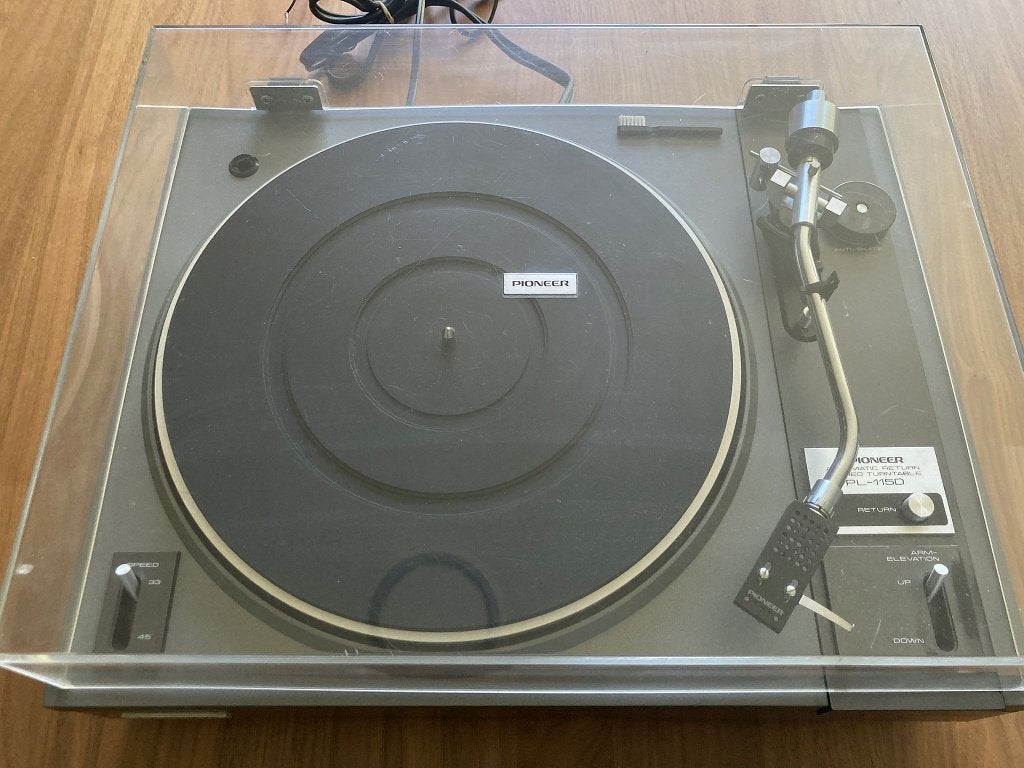 Pioneer PL-115D Vintage Platenspeler, Enlèvement ou Envoi, Utilisé, Tourne-disque, Pioneer