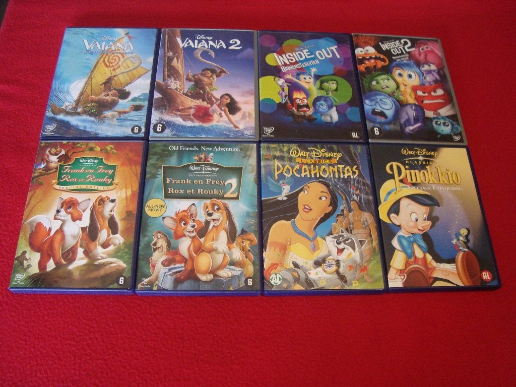 125 disney dvd's, Ophalen of Verzenden, Kinderprogramma of -film