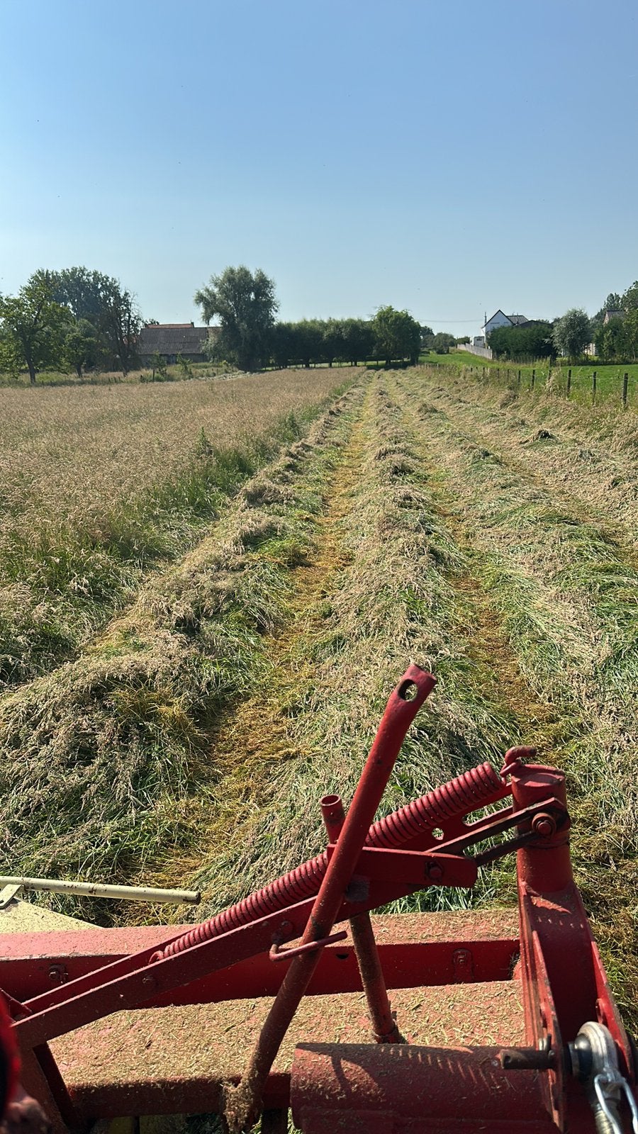 Gewikkelde midi-hooibalen, Ophalen