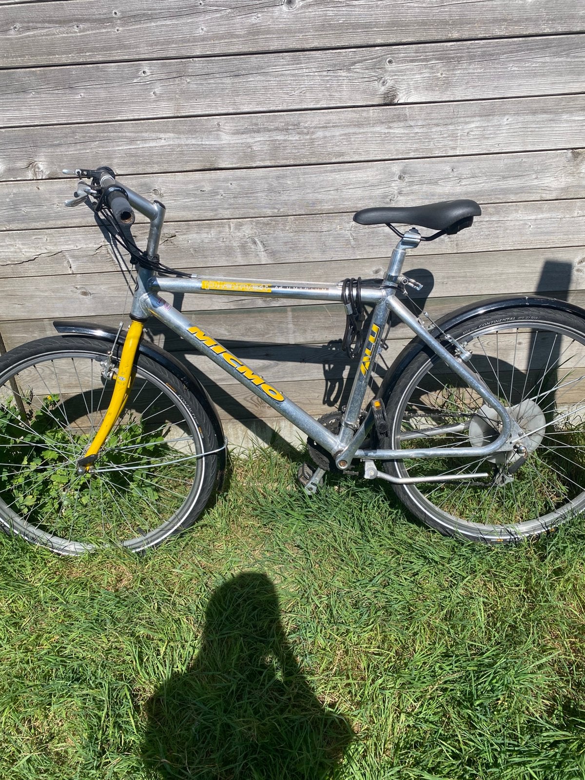 Fiets, Fietsen en Brommers, Minder dan 10 versnellingen, Gebruikt, 26 inch, Schijfrem