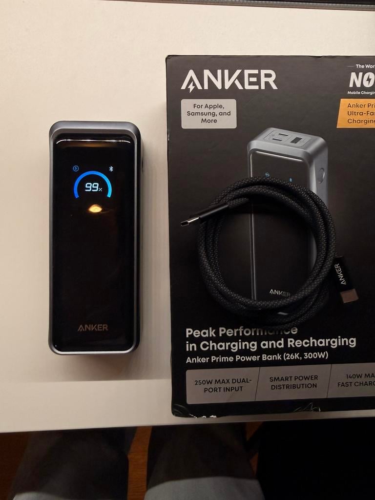 Anker Prime 26K 300watt, Télécoms, Batteries externes, Enlèvement ou Envoi, Neuf