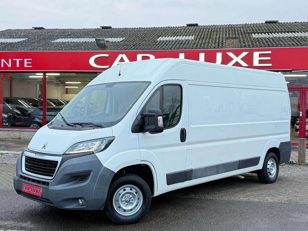 Peugeot Boxer 2.0 HDI 163CV L3H2 CLIM CAMERA TVA DEDUCTIBLE, Auto's, Parkeersensor, Gebruikt, Zwart, Wit