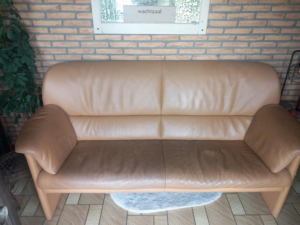 Te koop: lederen Jori zetel, Huis en Inrichting, Ophalen