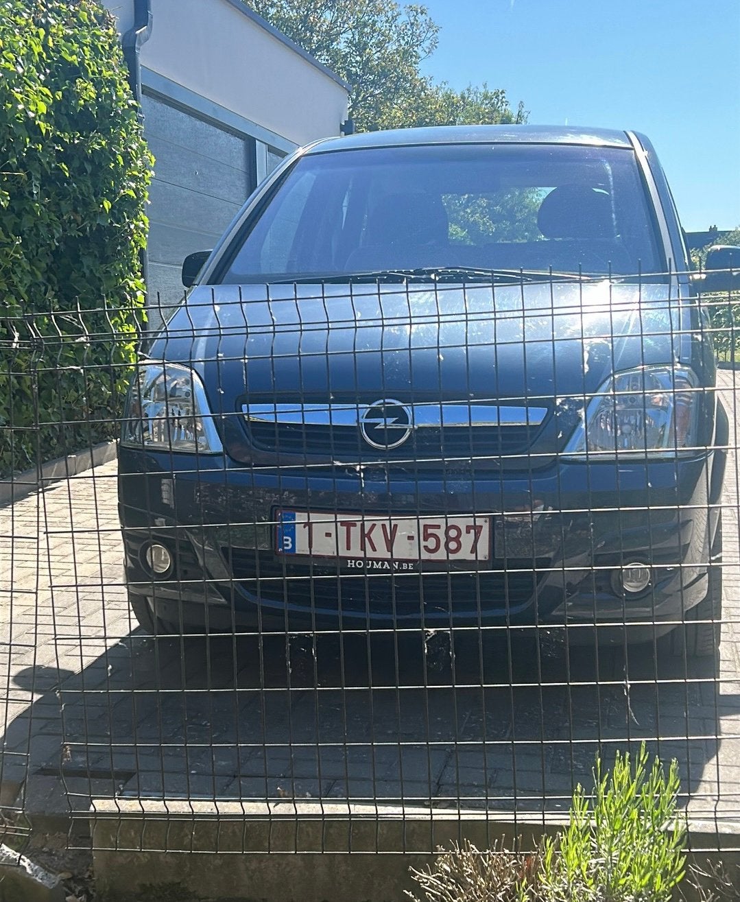 Opel Meriva 1.4 benzine | 2007 | 80.000 km, Auto's, Stof, Blauw, Handgeschakeld, Particulier
