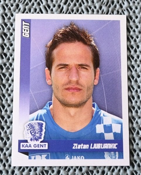 Panini Football 2011 KAA Gent / Zlatan Ljubijankic, Verzenden, Nieuw, Poster, Plaatje of Sticker