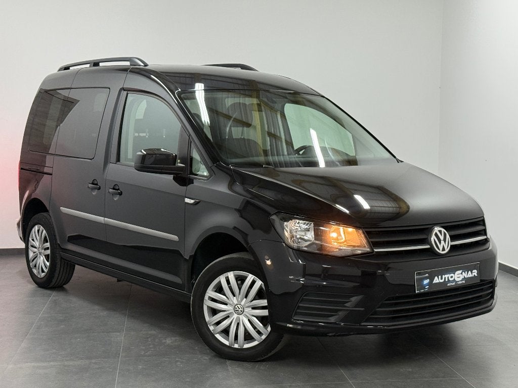 Volkswagen Caddy 1.4 TSI  DSG - Airco - Navi - Carnet - EU6b, Autos, Volkswagen, 1395 cm³, Achat, Euro 6, Entreprise