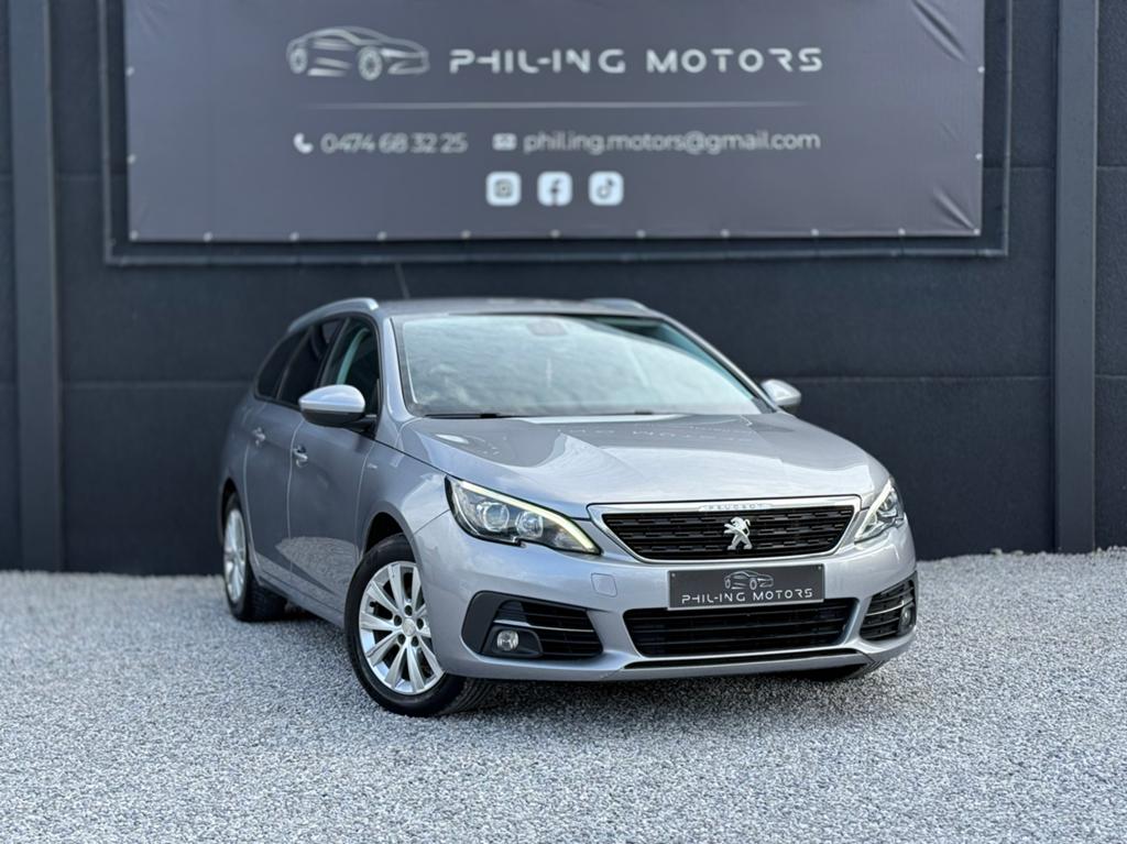 Peugeot 308 1.2 Essence, style, Gps, Jantes, Cruise controle, Argent ou Gris, Achat, Euro 6, Entreprise
