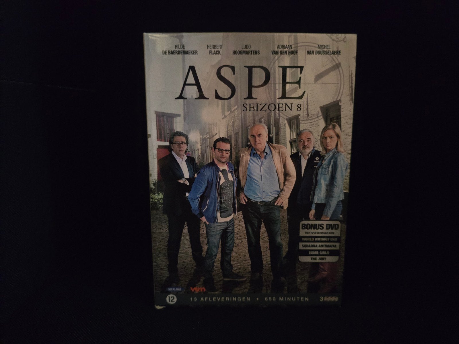 Aspe - dvd-verzamelbox - seizoen 8, Cd's en Dvd's, Maffia en Misdaad, Gebruikt, Boxset, Ophalen of Verzenden