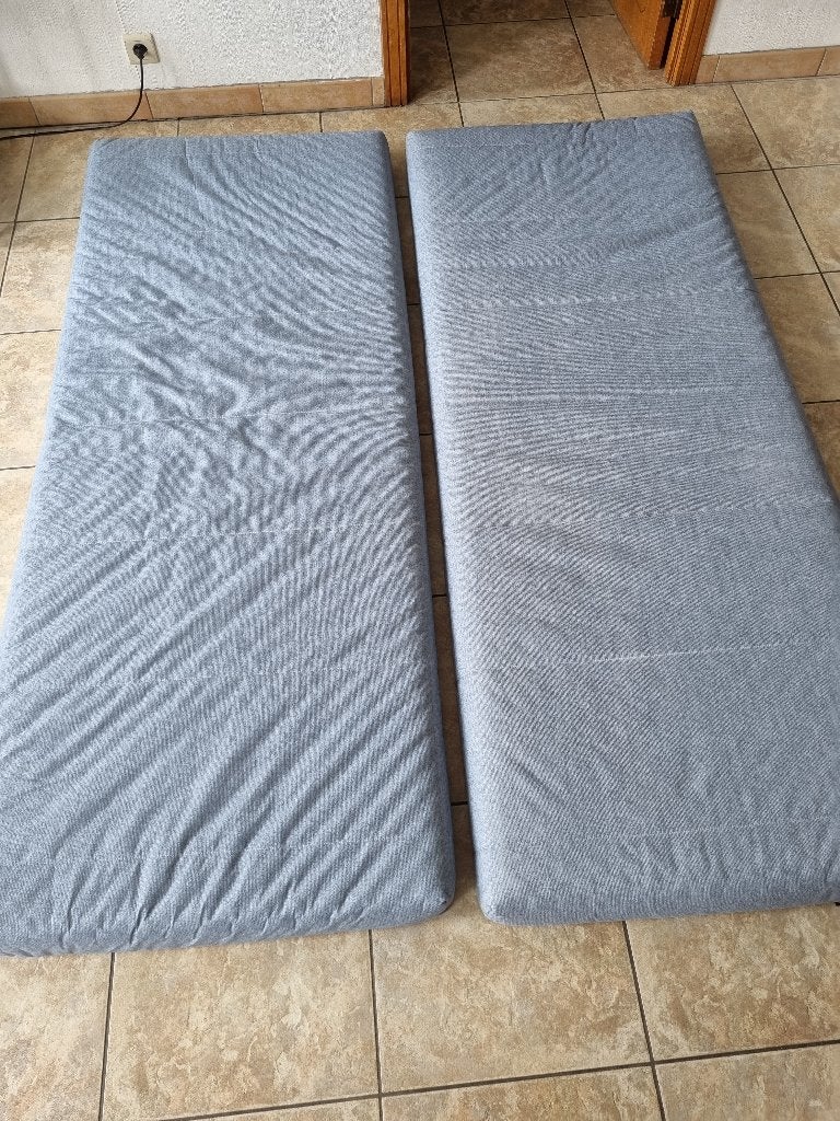 IKEA Agotnes Foam Mattress - 2 unit, Huis en Inrichting, Slaapkamer | Matrassen en Bedbodems, Ophalen, 90 cm, Eenpersoons, Zo goed als nieuw