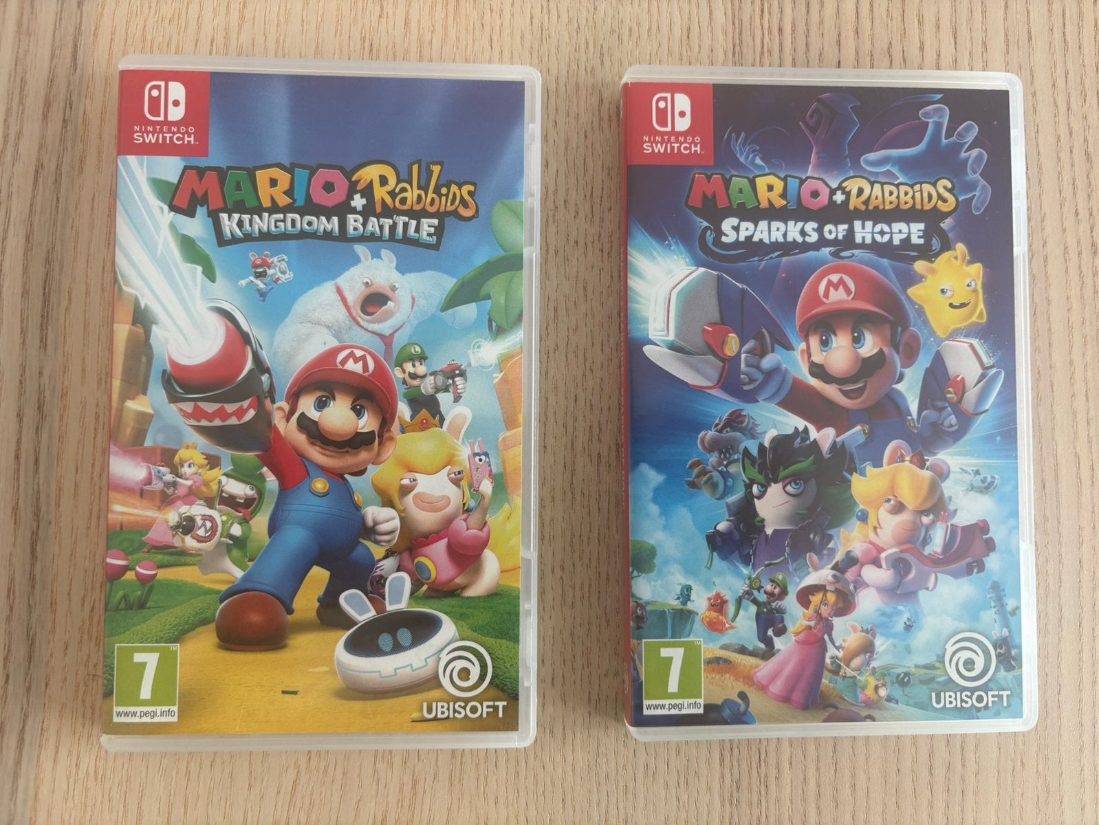 Mario + Rabbids Kingdom Battle & Sparks of Hope - Switch, Consoles de jeu & Jeux vidéo, Enlèvement ou Envoi, Comme neuf