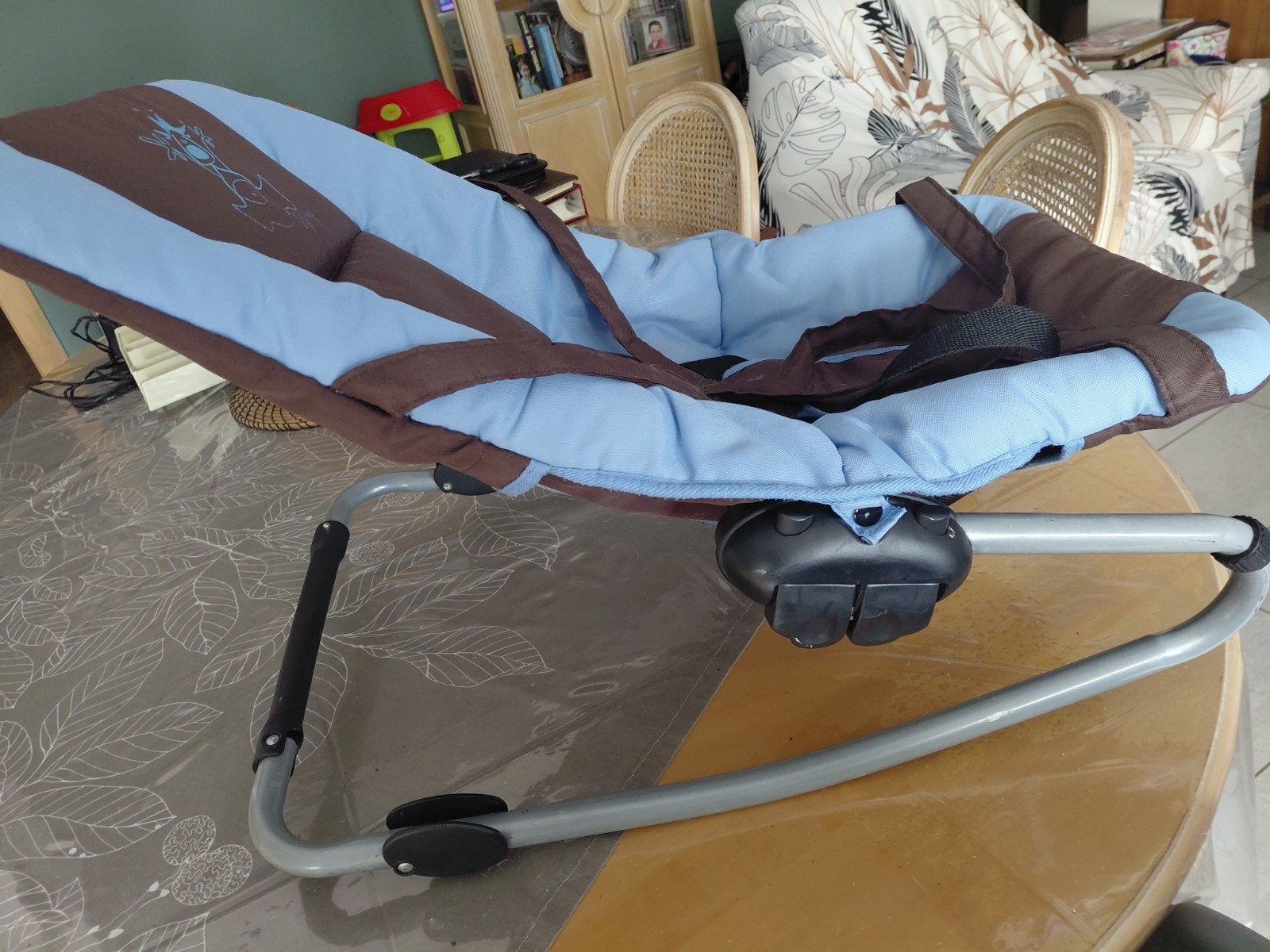 relax bb, Kinderen en Baby's, Wipstoeltjes, Gebruikt, Wipstoel, Met gordel(s) of riempje(s), Ophalen