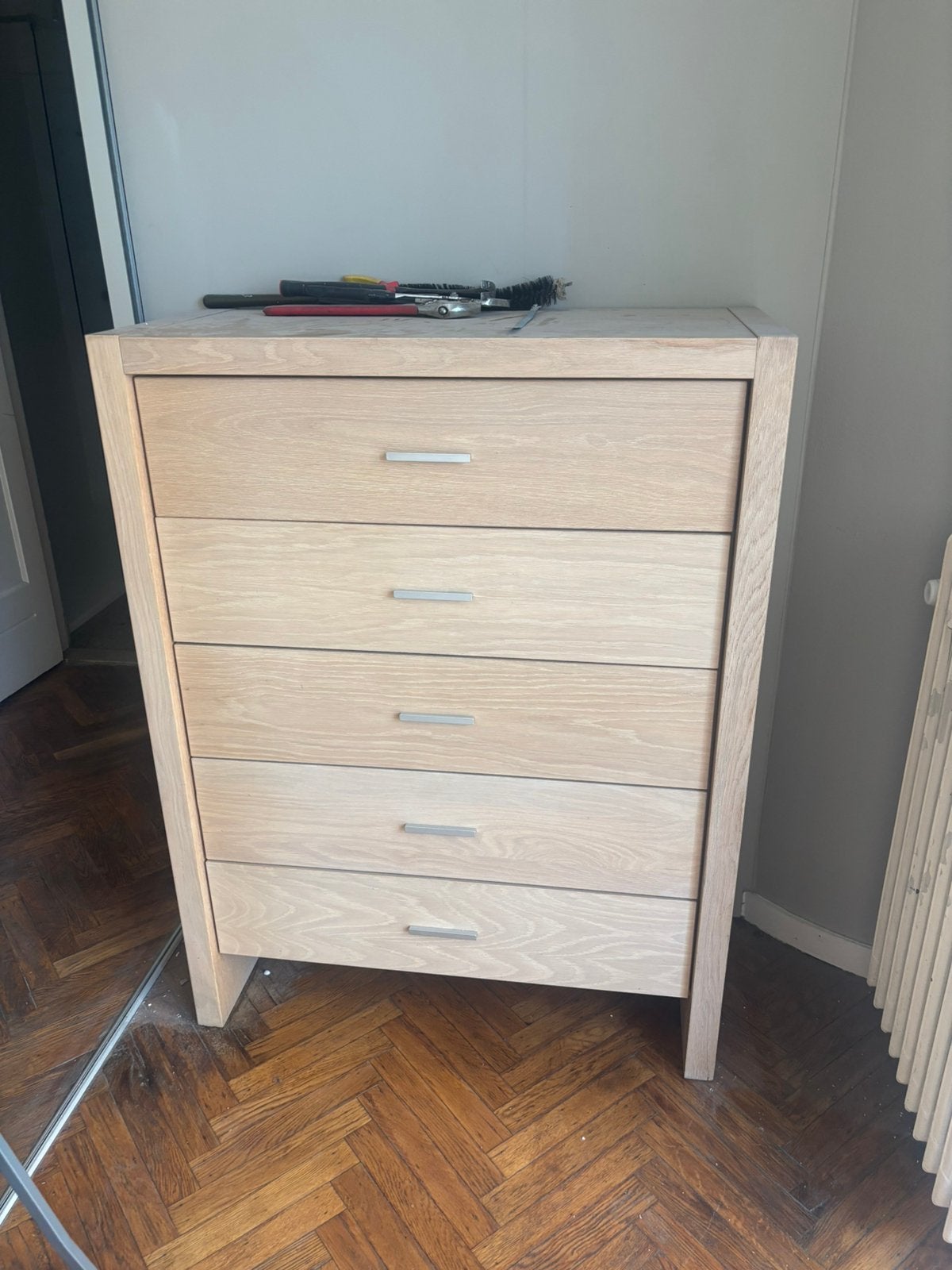 Gratis ladekast, Huis en Inrichting, Kasten | Ladekasten, Ophalen, 5 laden of meer, 100 tot 150 cm, Eikenhout