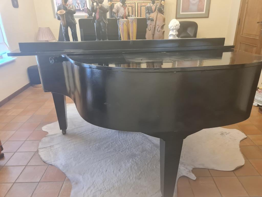 Steinbach zwart lak vleugelpiano, Muziek en Instrumenten, Ophalen, Zwart