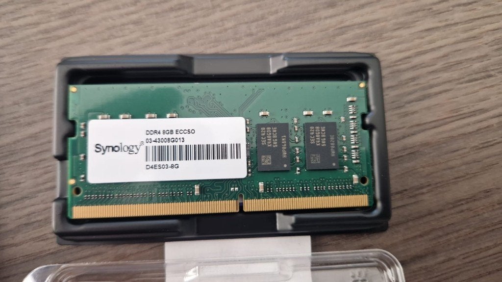 Mémoire DDR4 ECC Synology d'origine 8 Go NEUVE/INUTILISÉE, Enlèvement ou Envoi, Neuf