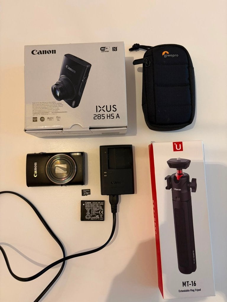 Canon IXUS 285 HS A – Complete Camera Set + Accessories, Ophalen of Verzenden