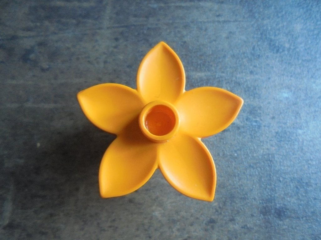 Lego Duplo Plant Flower with 1 Top Stud (zie foto's), Ophalen of Verzenden, Gebruikt, Losse stenen, Duplo