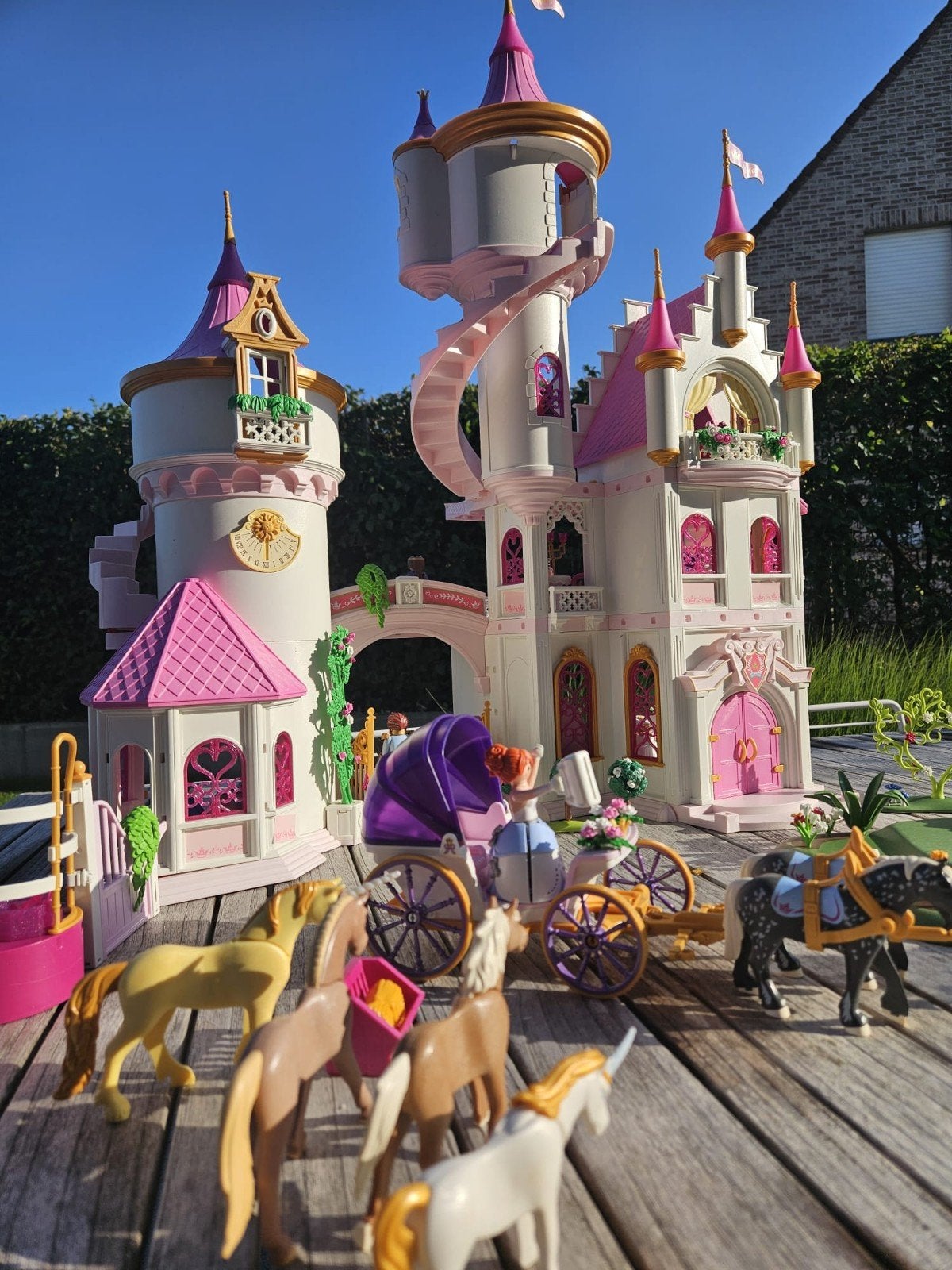 ​Prachtig Playmobil Groot Prinsessenkasteel (70447) + Koets