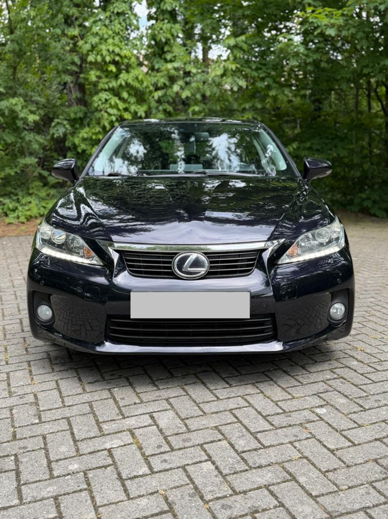 Lexus ct200h Executive, Auto's, Lexus, Euro 5, Zwart, Blauw, Leder
