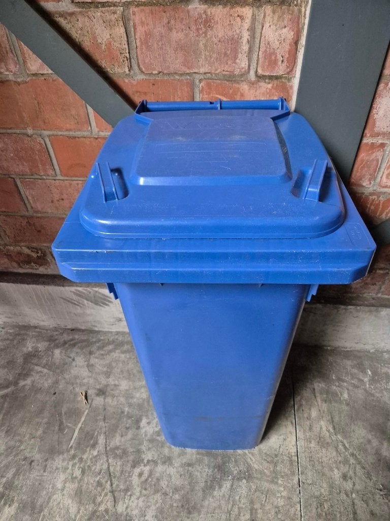 Afvalcontainer, Ophalen, Kunststof, 40 liter of meer, Zo goed als nieuw