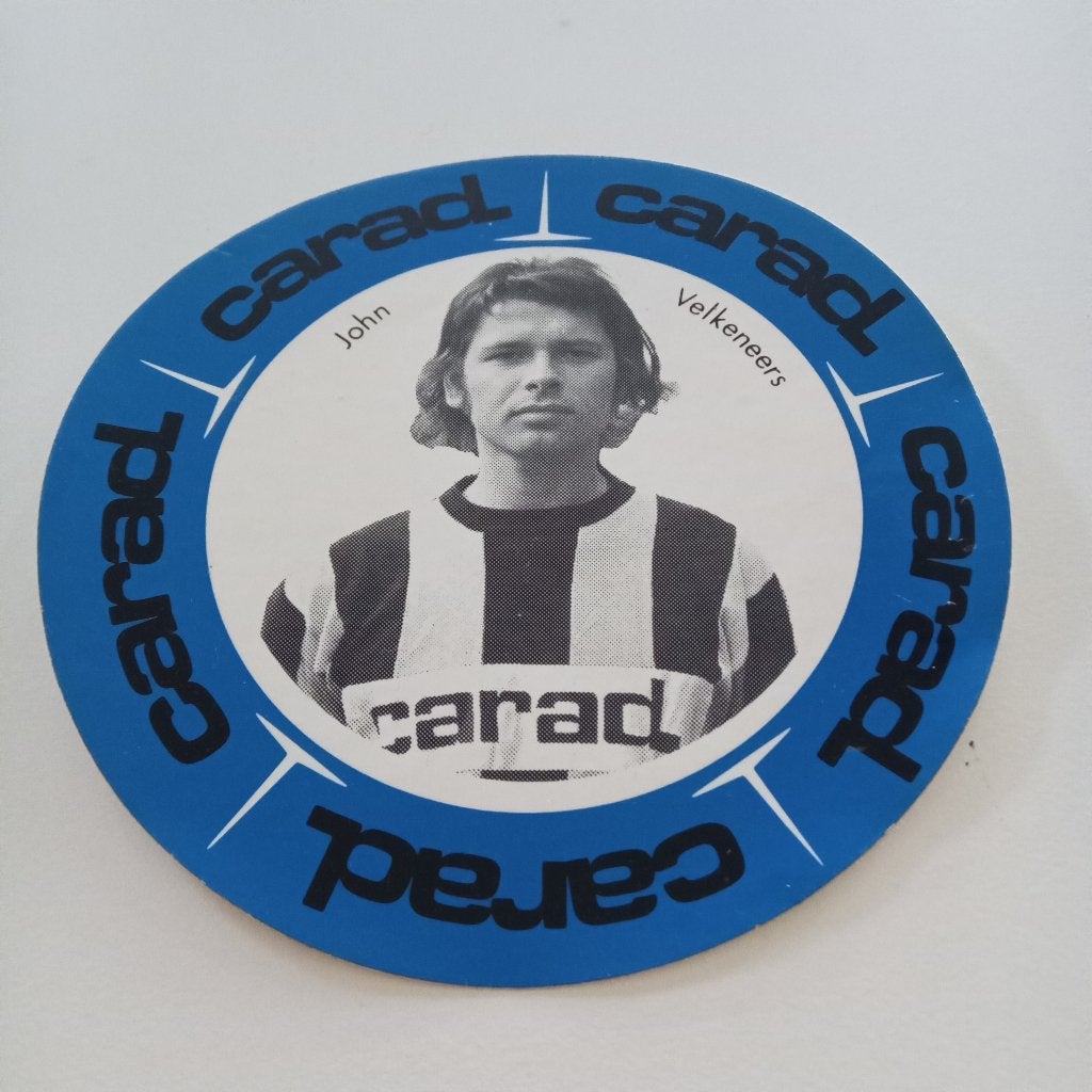 STICKERS ANDERLECHT -JOHN VELKENEERS-, Ophalen of Verzenden