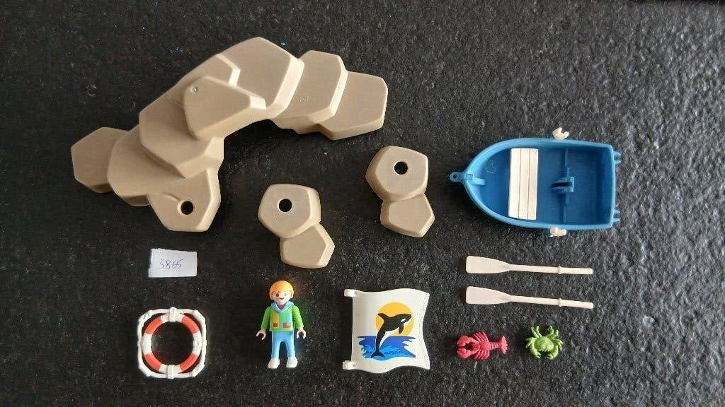 Entraînement Playmobil 3865 Orca, Enlèvement ou Envoi, Utilisé, Pièces détachées