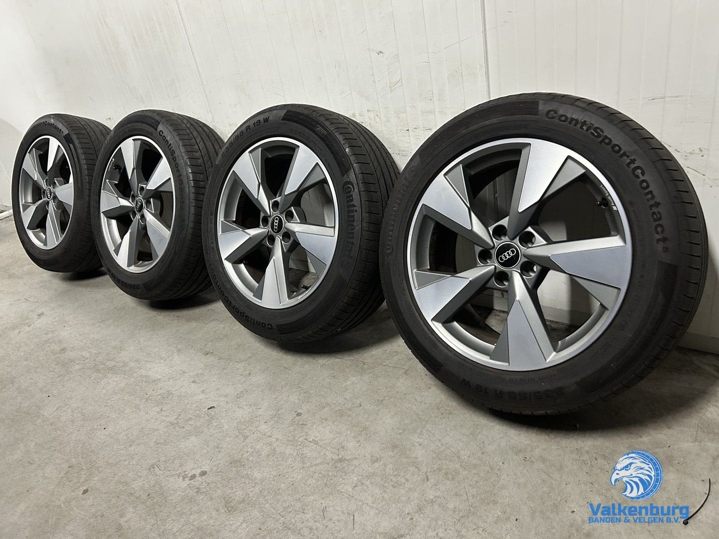Originele Audi Q5 SQ5 80A Audi Sport 19 inch antraciete velg, Pneus et Jantes, Véhicule de tourisme, Pneus été, -