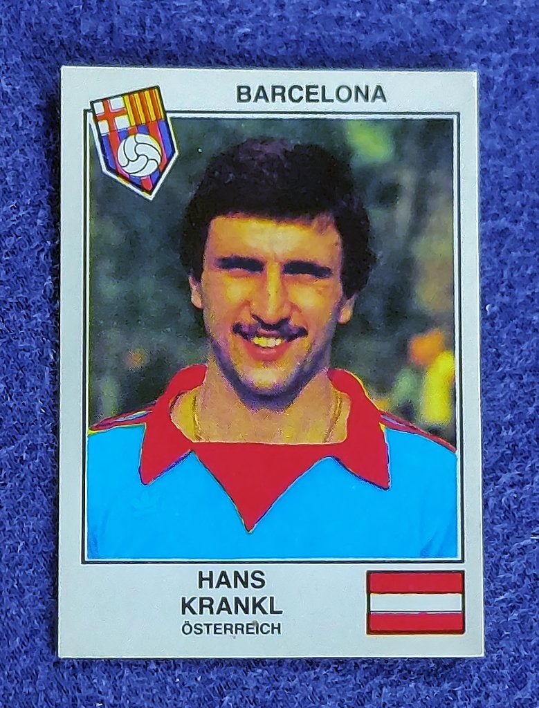 Panini sticker card voetbal EK Euro 1979 - Hans Krankl ', Ophalen of Verzenden, Nieuw, Sticker