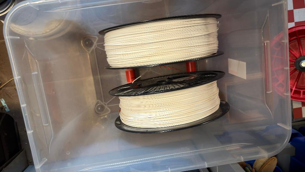 3D-filamenten - 2,85 mm wit, Apollo X (ASA+), Ophalen, Zo goed als nieuw, Form Futura