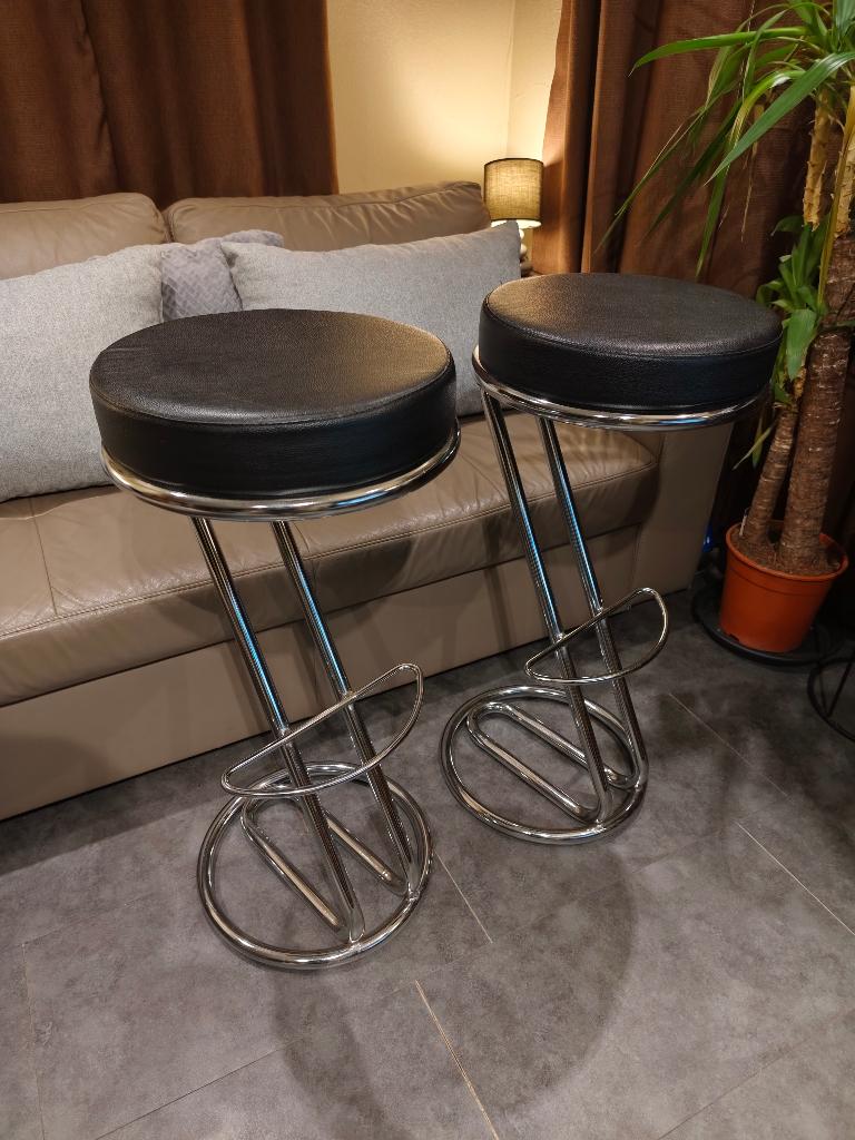 Lot 2 tabourets, Maison & Meubles, Tabourets de bar, 2 tabourets, Enlèvement