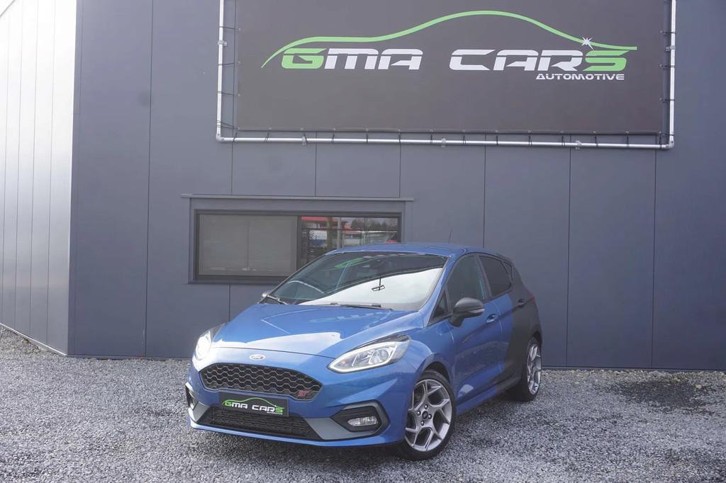 Ford Fiesta ST 1.5 EcoBoost Benzine-Airco-MultiM-Cam-Garanti, Auto's, Stof, Gebruikt, USB, Blauw