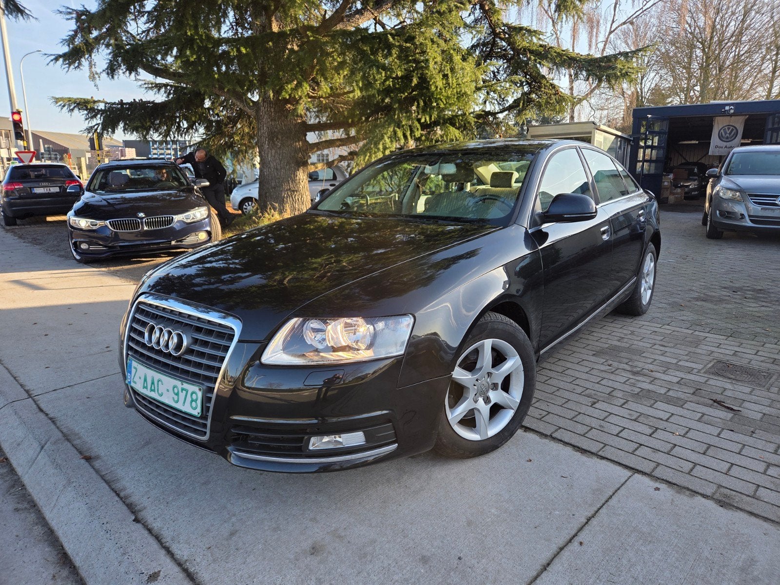 Audi A6 2.0TFSI 2008 133.000KM!, Auto's, Voorwielaandrijving, Stof, Beige, 4 cilinders