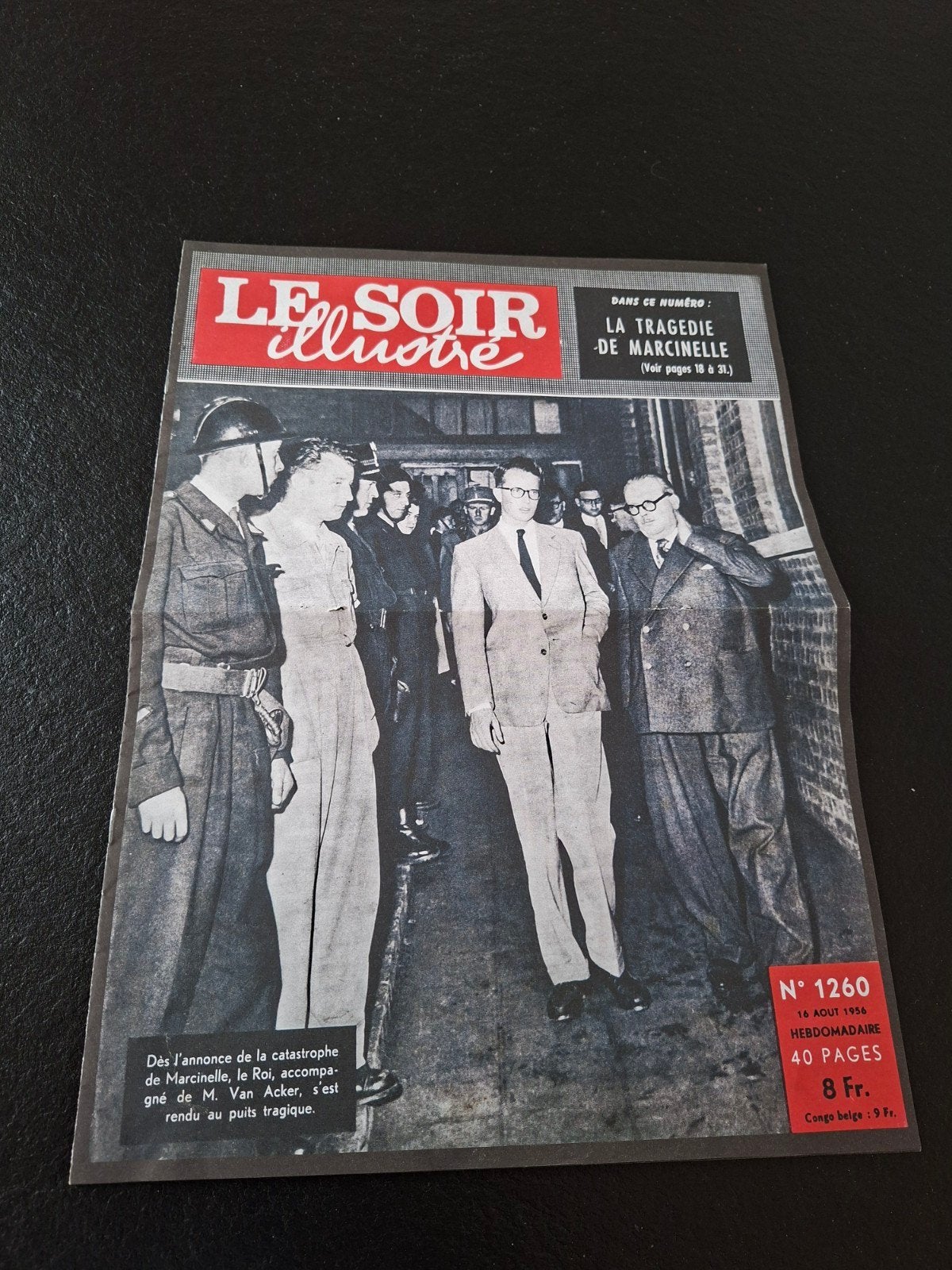 Le Soir illustré La tragédie de Marcinelle, Enlèvement