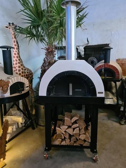 Allround pizzaoven tuinoven houtgestookt AMALFI AD80, Enlèvement, Neuf
