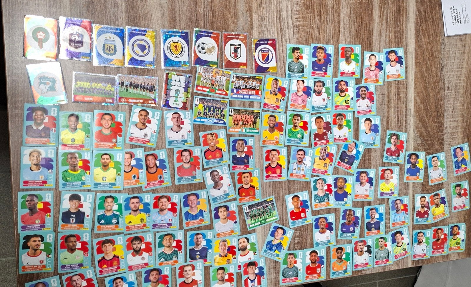 Panini kaarten 2026 ALLES VOOR MAAR €50, Antiquités & Art, Art | Autres Art, Enlèvement