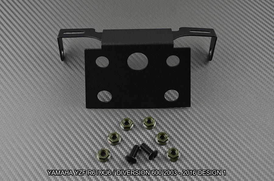 Kentekenplaathouder YAMAHA YZF R6 / XJ6 DIVERSION 2003 2016, Motoren, Ophalen of Verzenden, Nieuw
