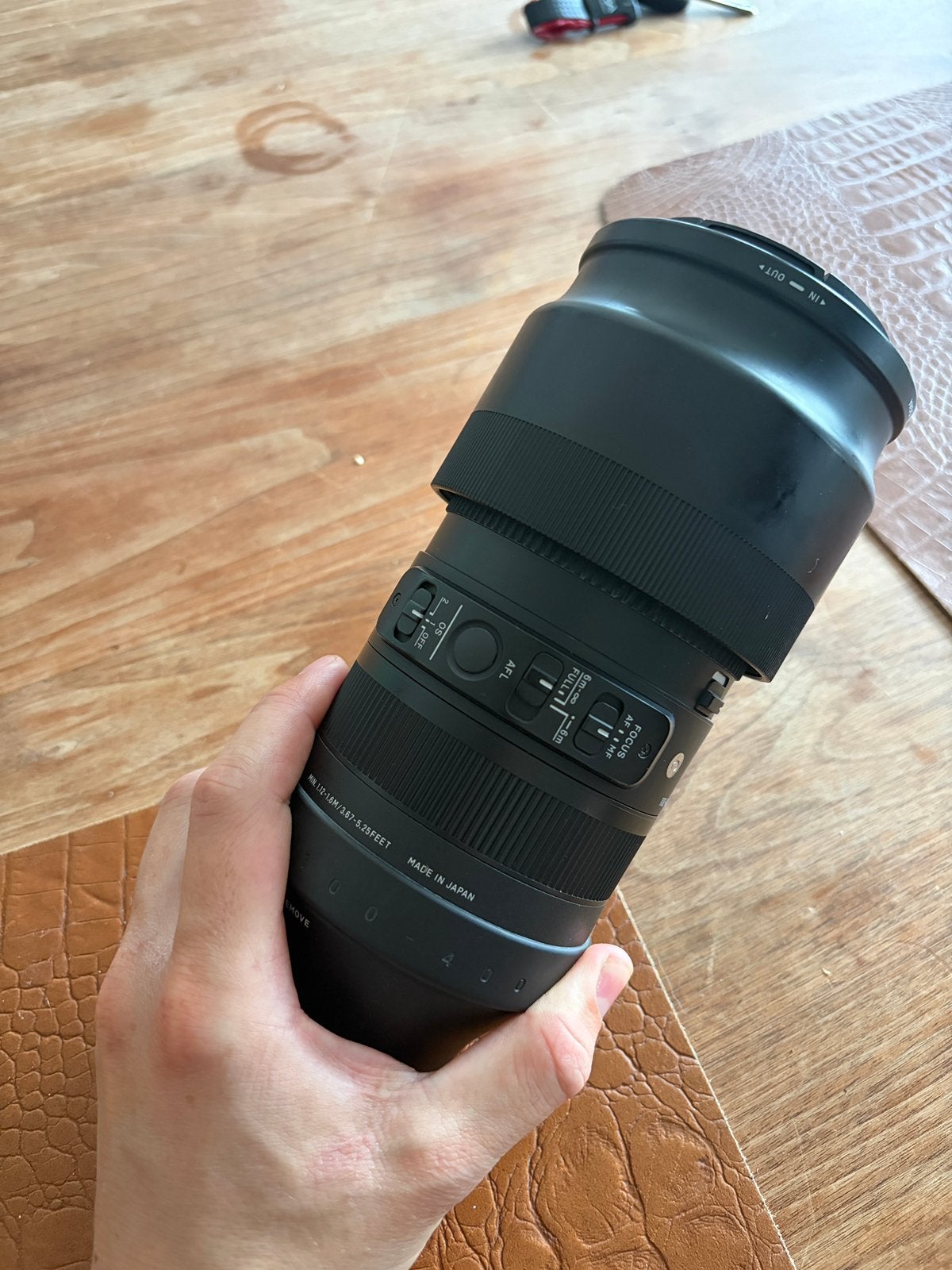 Sigma 100-400mm F/5-6.3 DG DN OS Contemporary Sony FE, Filtre inclus, 400 mm, Sigma, Monture Sony E