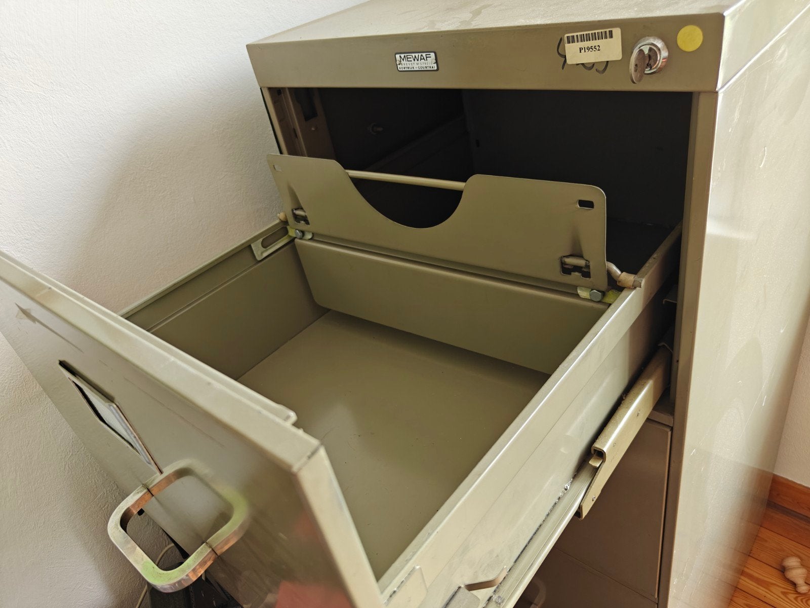 Vintage Mewaf metalen archiefkast, Ophalen