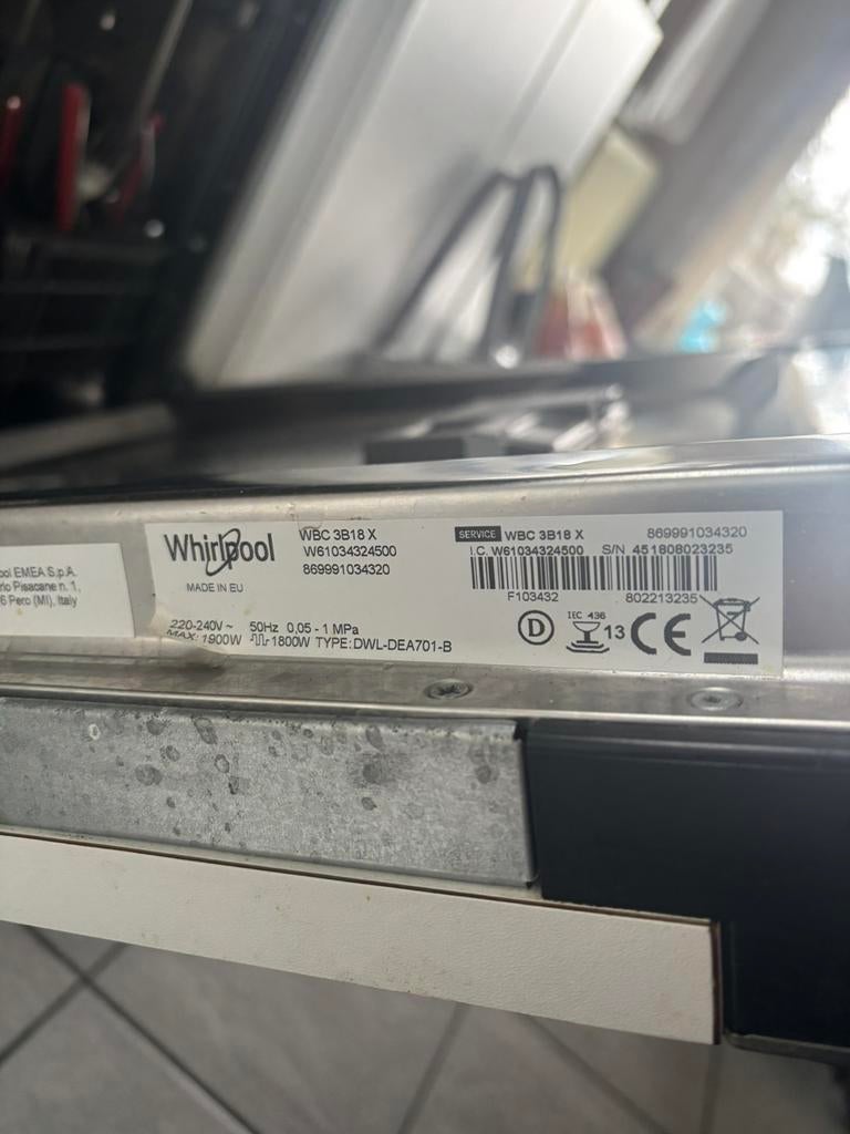 Zoek hersteller vaatwasmachine, Ophalen, Zo goed als nieuw