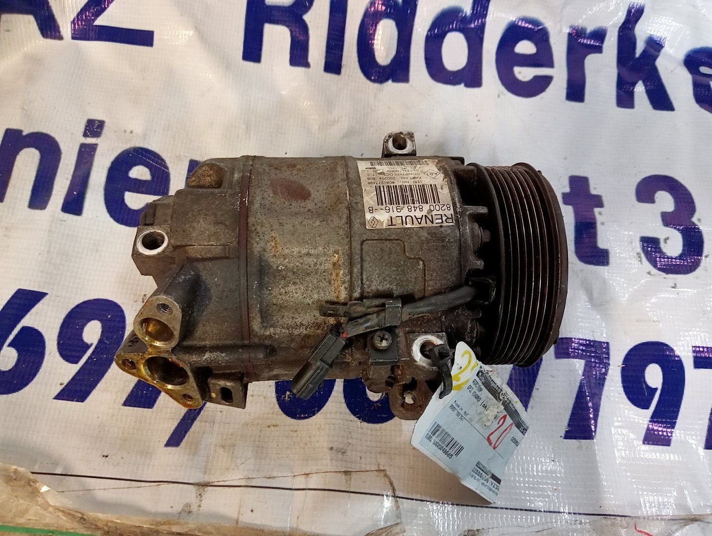 Opel Vivaro (2016 - 2019) Airco pomp 8200848916, -, Utilisé, Autres marques automobiles, -