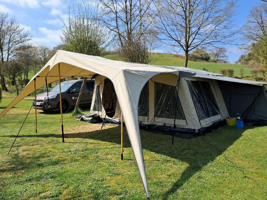 Campooz Lazy Jack Vouwwagen (tent), Ophalen, Beige, Aanwezig, Campooz