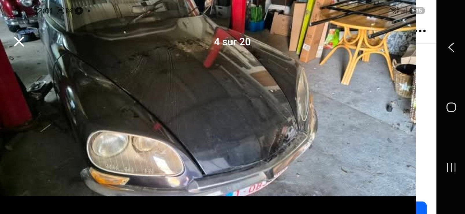 citroen ds 1973, Autos, Particulier, Achat